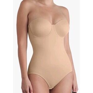 TC Bodysuit Extra Firm Control Back Magic Nude 4090 36C NWT Shapewear